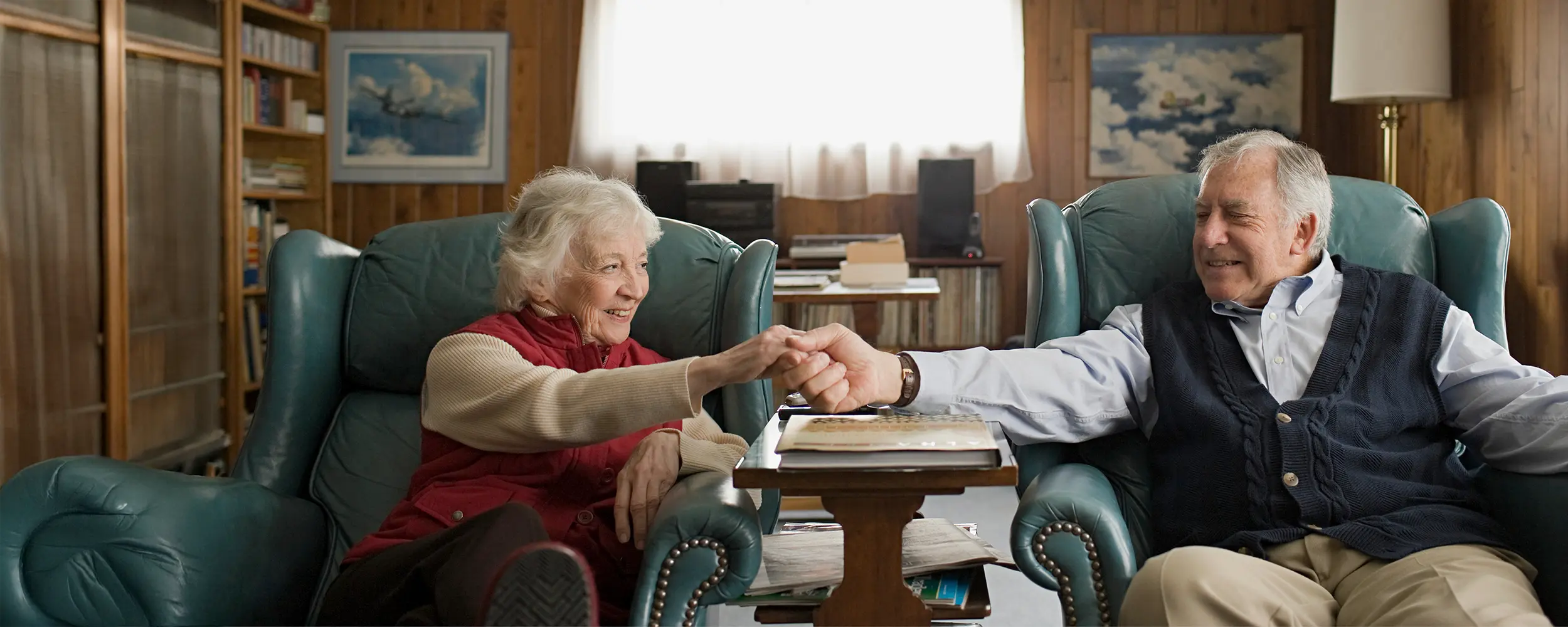 Happy couple in Independent Living in San Antonio